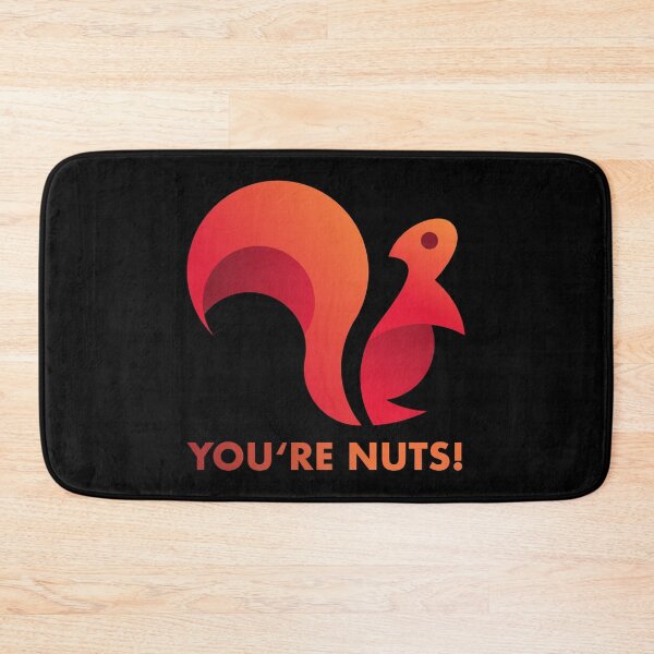 Item preview, Squirrel - You're Nuts! designed and sold by ToonyMe.