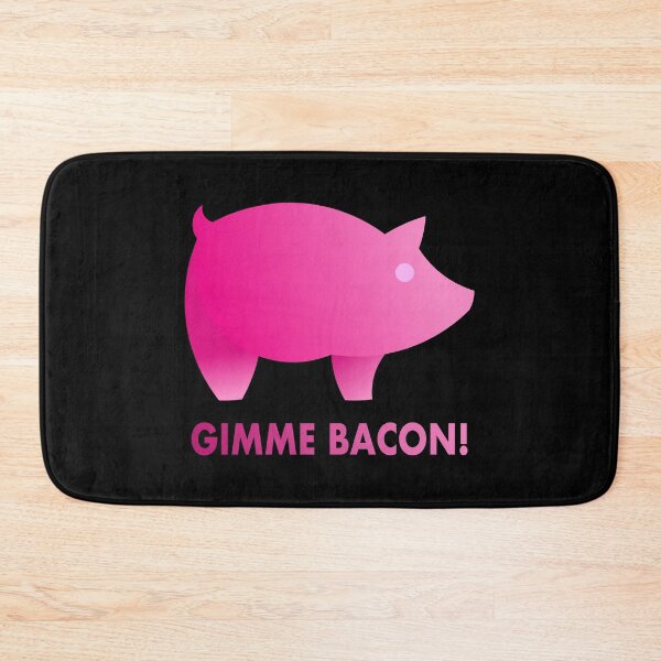 Item preview, Pig - Gimme Bacon! designed and sold by ToonyMe.