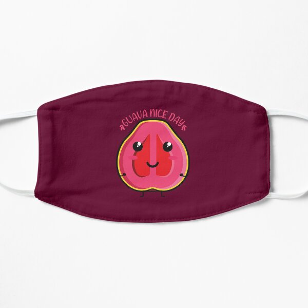 Guava nice Day Kawaii Guava Flat Mask