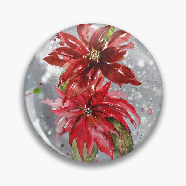 Item preview, Season's Greetings Winter Poinsettia  designed and sold by Tonia Henry.