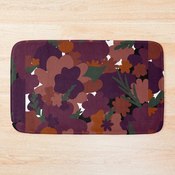 Item preview, Fall colour block flowers designed and sold by BaileyDArt.