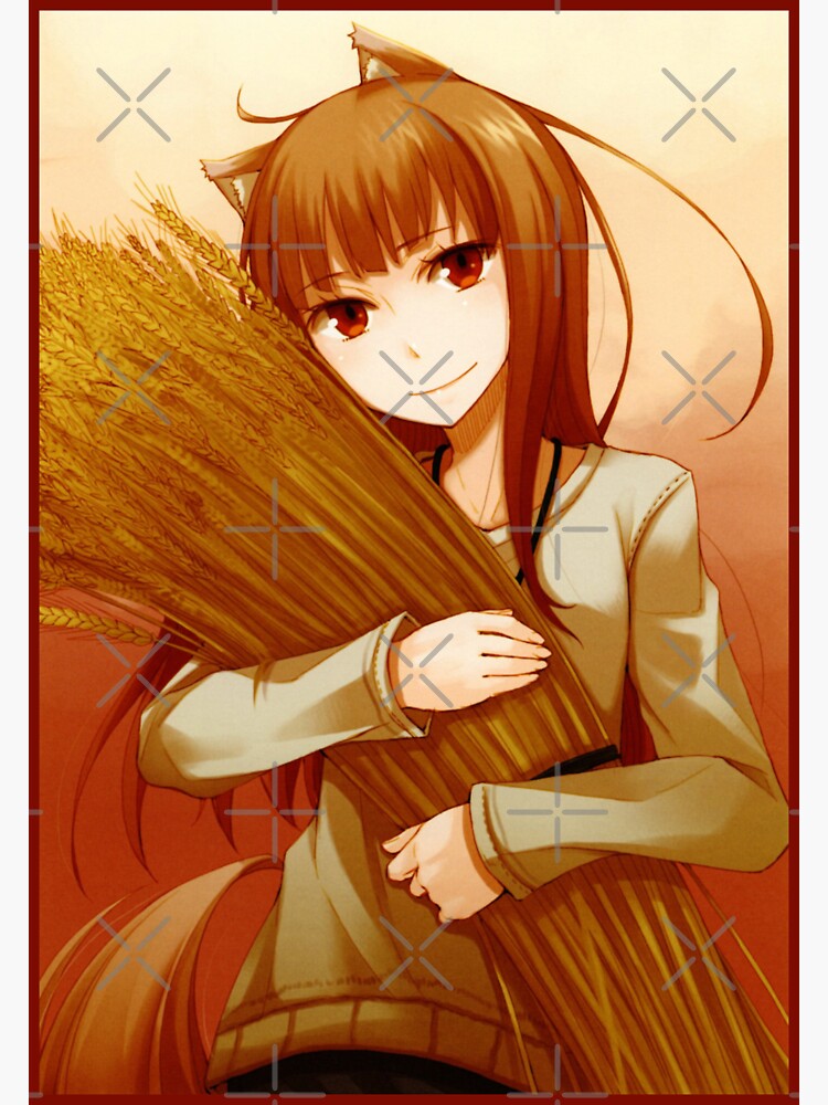 Horo Spice Und Wolf Sticker Von Virael Redbubble