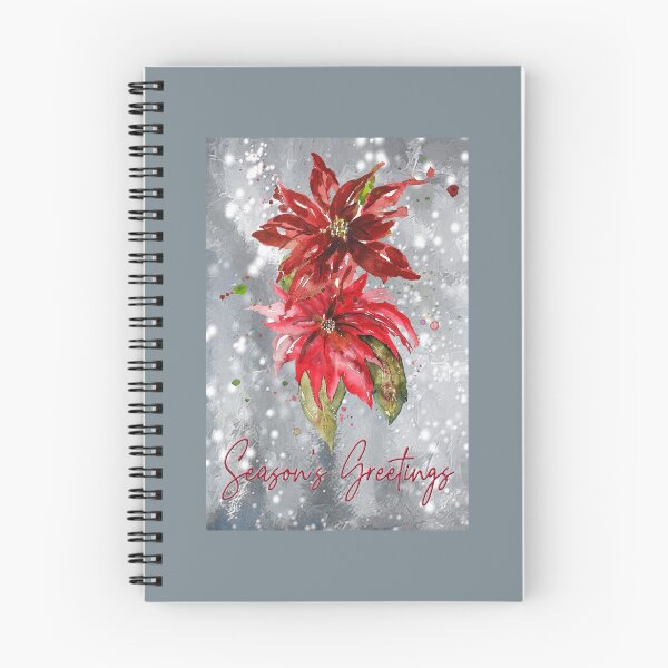 Item preview, Season's Greetings Winter Poinsettia  designed and sold by Tonia Henry.