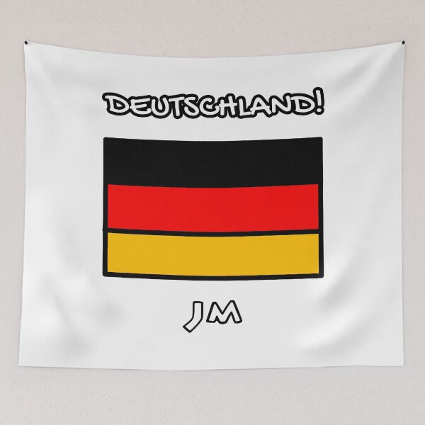 Item preview, Flagge von Deutschland gezeichnet designed and sold by jesumedina.