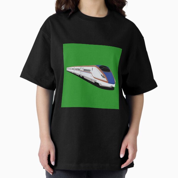 Vista previa del artículo con la obra «Tren bala Shinkansen E7 - Tokio, Japón», diseñado y vendido por JonesyDave.