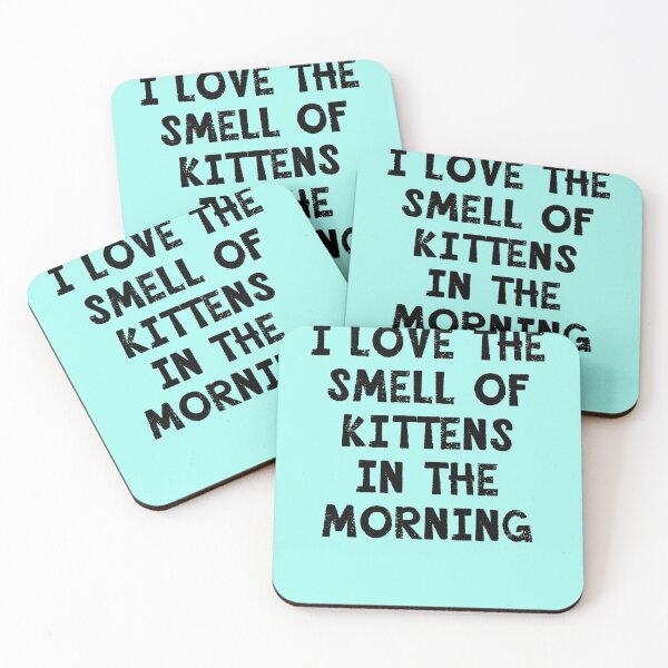 Item preview, I Love the Smell of Kittens in the Morning designed and sold by Greenbaby.
