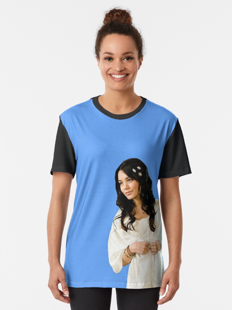 Mens High School Musical Shirt - High School Musical Troy Bolton, Sharpay  Evans, Gabriella Montez Graphic T-Shirt