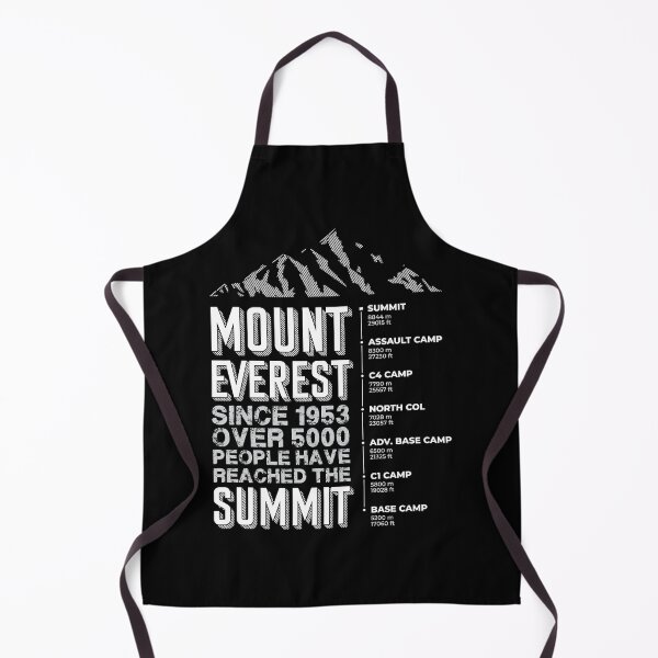Item preview, Mount Everest with heights to summit designed and sold by DarkoMDesign.