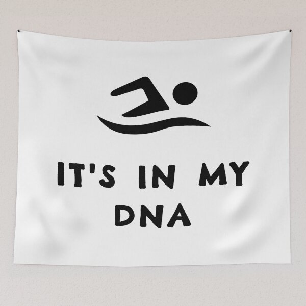 Item preview, Swimming: It's in my DNA designed and sold by TheGreenGoat.