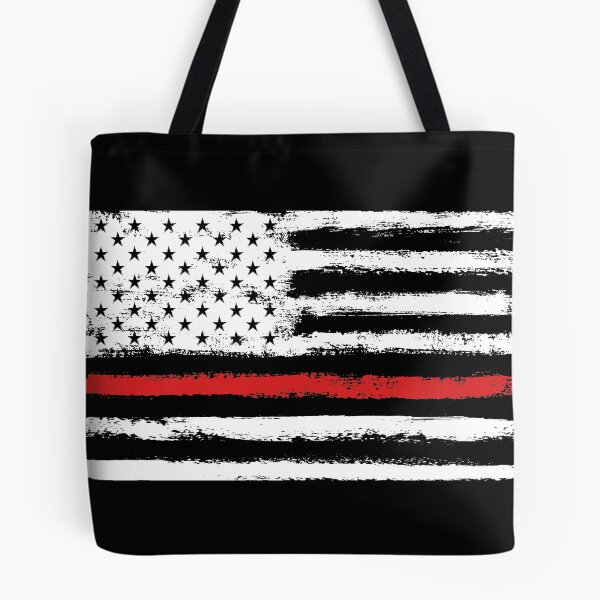 Item preview, Firefighter Red Line American Flag designed and sold by berenger04.