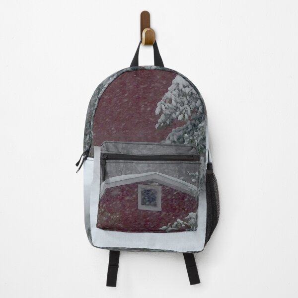 Item preview, Red Barn in Snow Storm designed and sold by Frankie Cat Photography.