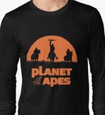 Guerriers de singe T-shirt manches longues