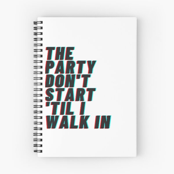 Item preview, The Party Dont Start Til I Walk In Kesha Party Themed Art Print designed and sold by BleeArtwork.
