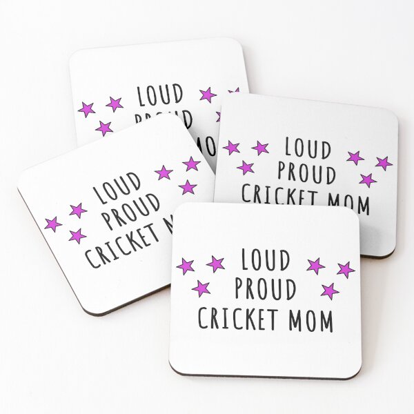 Item preview, Loud. Proud. Cricket mom designed and sold by TheGreenGoat.