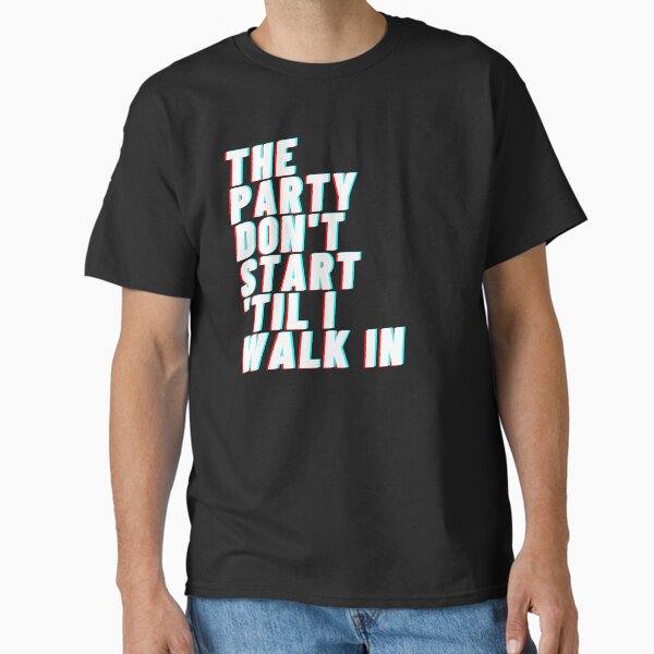 Item preview, The Party Dont Start Til I Walk In Kesha Party Themed Art Print. designed and sold by BleeArtwork.