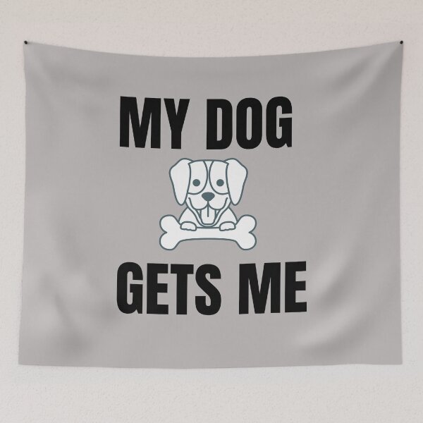 Item preview, Only My Dog Understands Me designed and sold by LaceRenee.