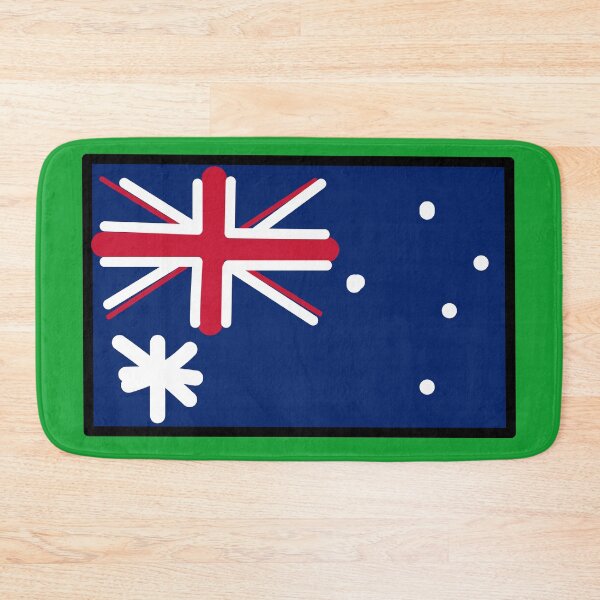Item preview, Australia Flag Drawn Green designed and sold by jesumedina.
