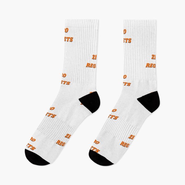 Item preview, ZERO REGRETS orange designed and sold by Inspirationmotivation.