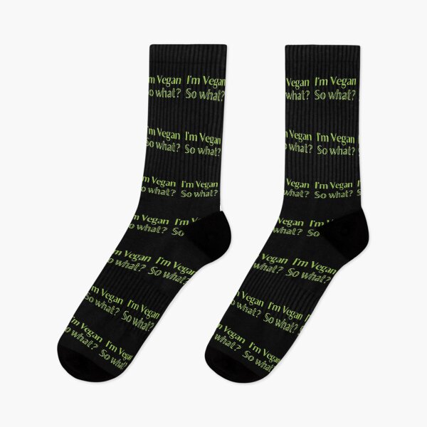 Item preview, I'm VEGAN So what? designed and sold by jazzydevil.