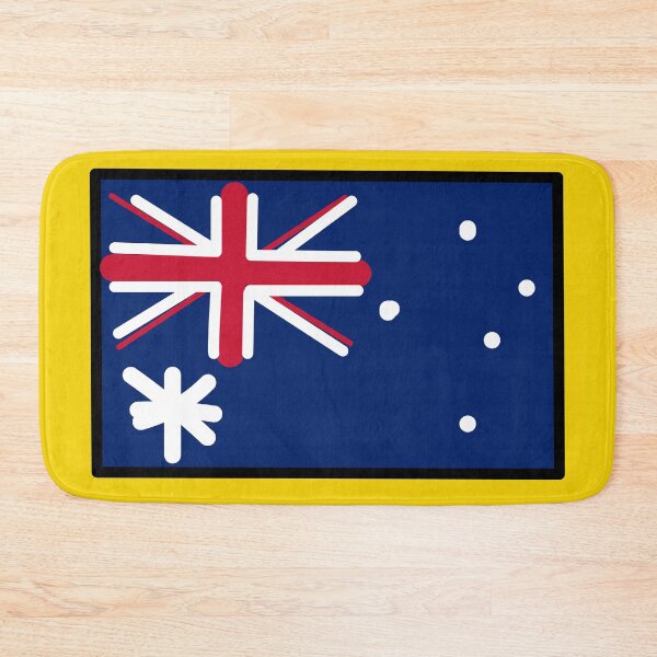 Item preview, Copy of Australia Flag Drawn Yellow designed and sold by jesumedina.