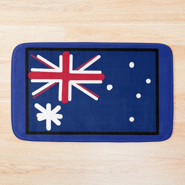 Item preview, Australia Flag Drawn Blue designed and sold by jesumedina.