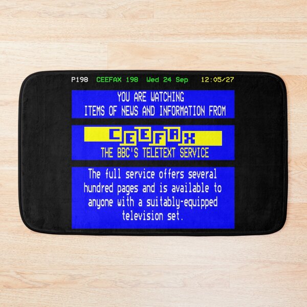 Item preview, beebthings Pages From Ceefax designed and sold by Beeb Things.