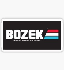 BOZEK - Real American Hero Sticker