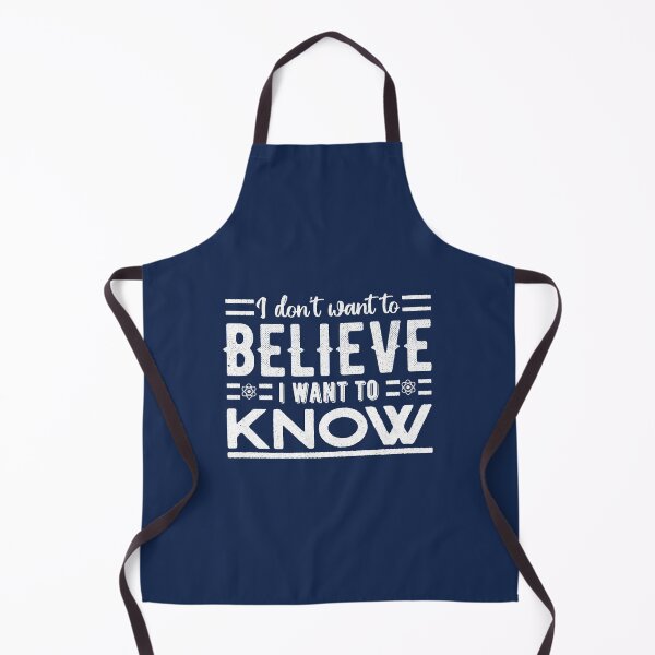 Item preview, I don't want to believe. I want to know (WhiteText) designed and sold by Daniel Lomelí.