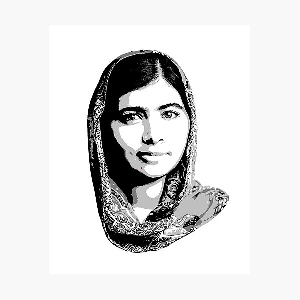 Malala Yousafzai Photographic Prints | Redbubble