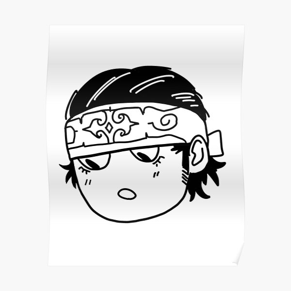 "golden kamuy kirawus " Poster for Sale by mgncyw | Redbubble