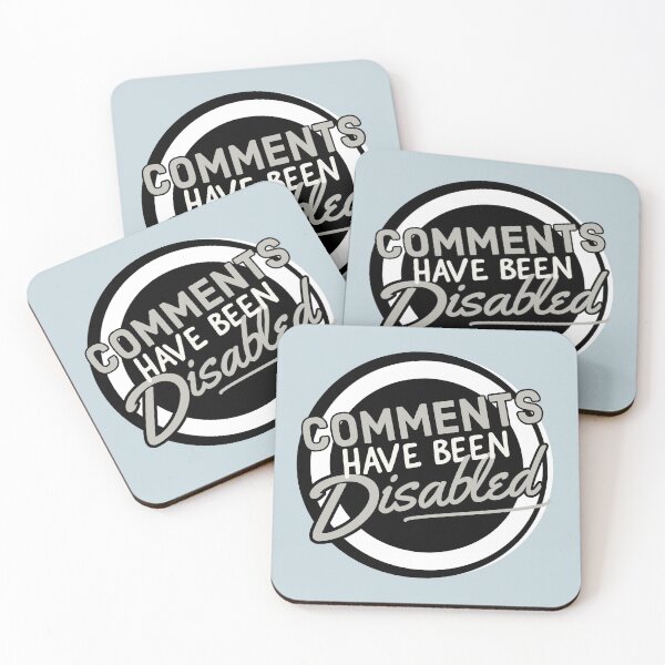 Item preview, Comments Have Been Disabled designed and sold by bfwilson.
