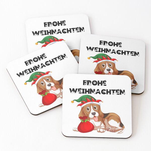 Item preview, Merry Christmas - with your dog! designed and sold by Hugo-Clever.