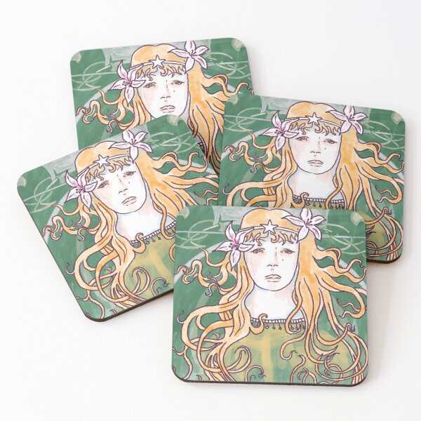 Item preview, Art Noveau Girl designed and sold by Martin Morrison.