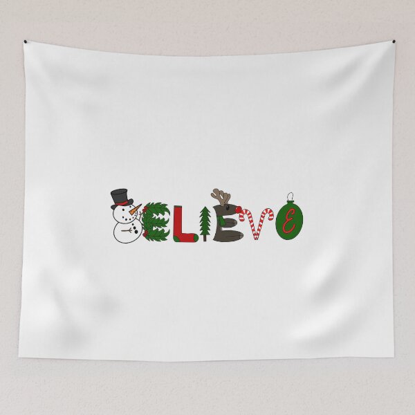 Item preview, Believe Holiday Letters designed and sold by EuropaPrints.