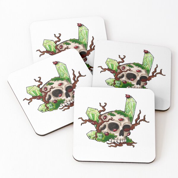 Item preview, Lady Bug - Life and Death - Crystals, Skull, and Life designed and sold by Fenris-kewhite.