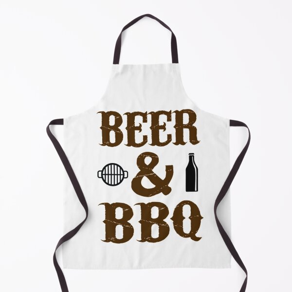 Item preview, Beer & Bbq. Funny.  designed and sold by yourworldusa.
