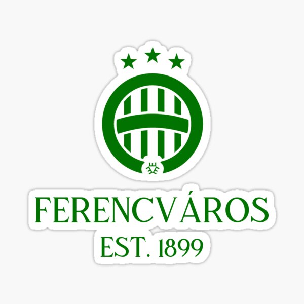 Ferencváros Green Sticker for Sale by VRedBaller