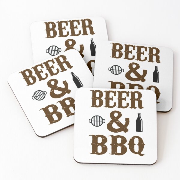 Item preview, Beer & Bbq. Funny.  designed and sold by yourworldusa.