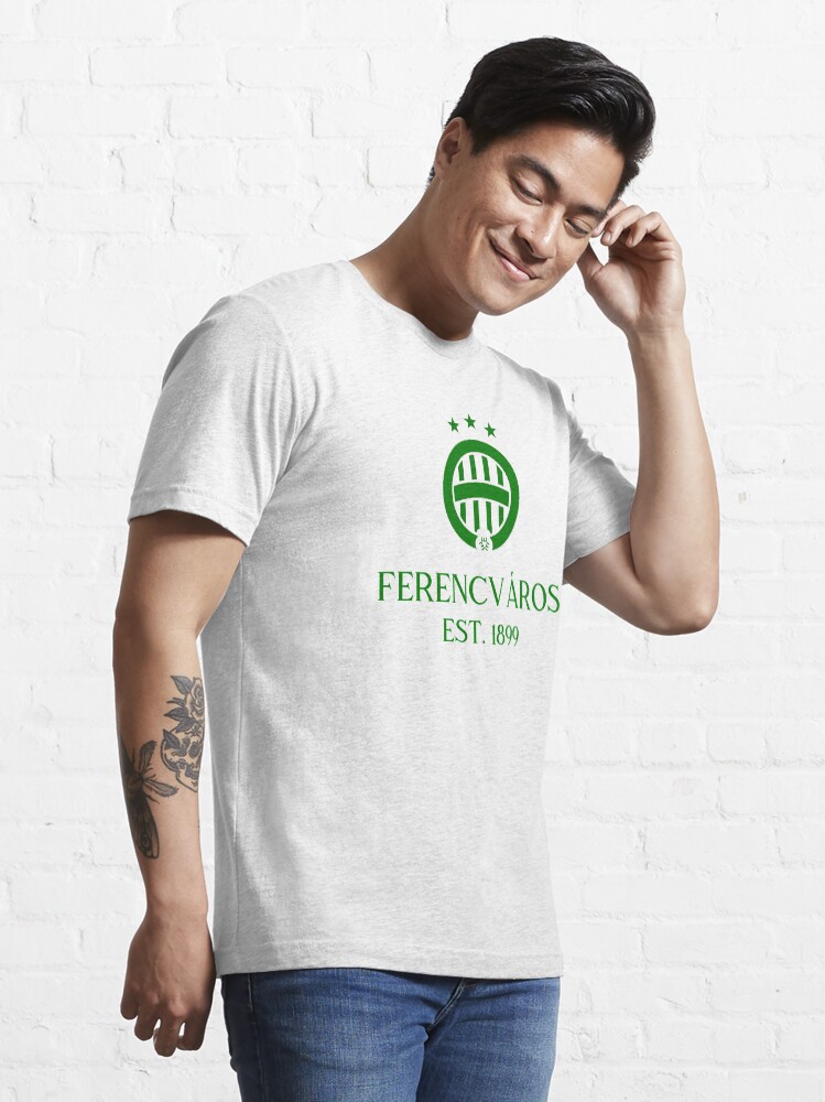 Ferencváros Gold Alt T Shirt 100% Cotton Tee Ferencvárosi Tc