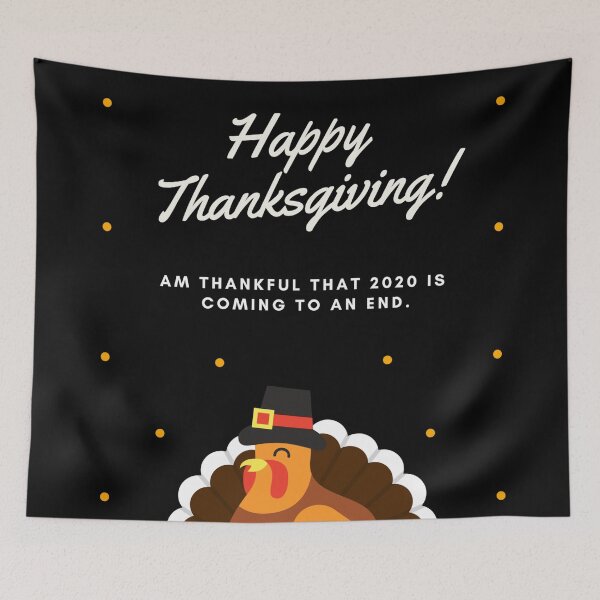 Item preview, Funny Happy Thanksgiving Quarantine Edition designed and sold by Xrizen  Designs.