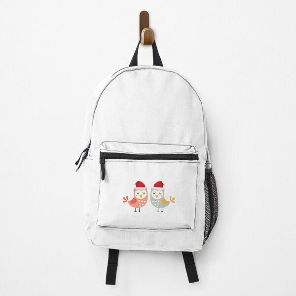 Item preview, Cute Pair of Loving Owls | Christmas Owls designed and sold by Sesame But Different.