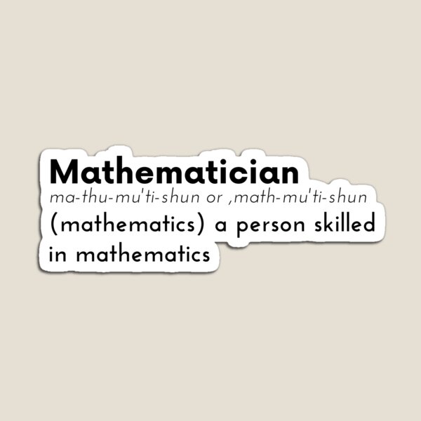 Item preview, Funny mathematician Definition Gift Idea designed and sold by DrSaou Sea.