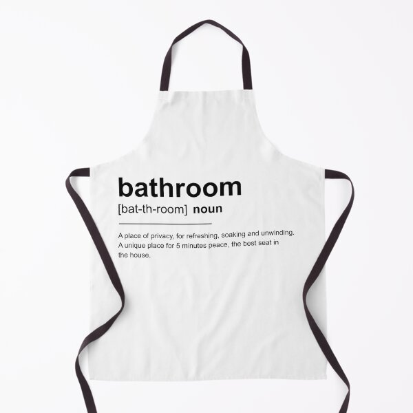 Item preview, Funny Bathroom Definition designed and sold by Andrea Lina.