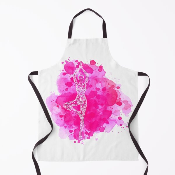 Item preview, Tree Pose Pink Vriksasana designed and sold by raliceyoga.