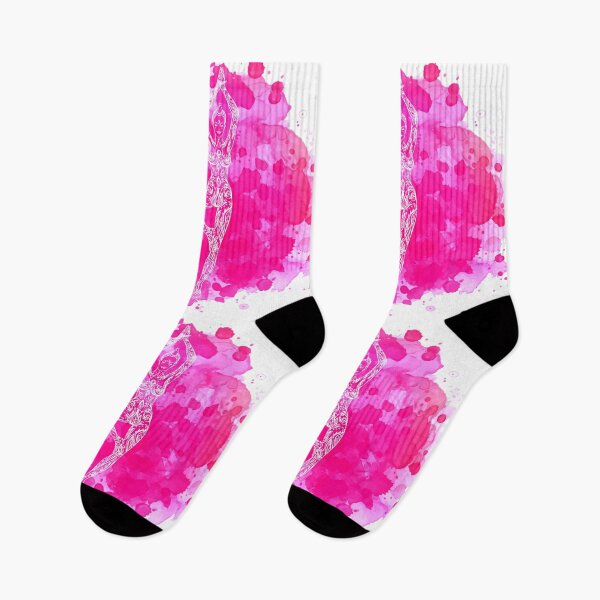 Item preview, Tree Pose Pink Vriksasana designed and sold by raliceyoga.