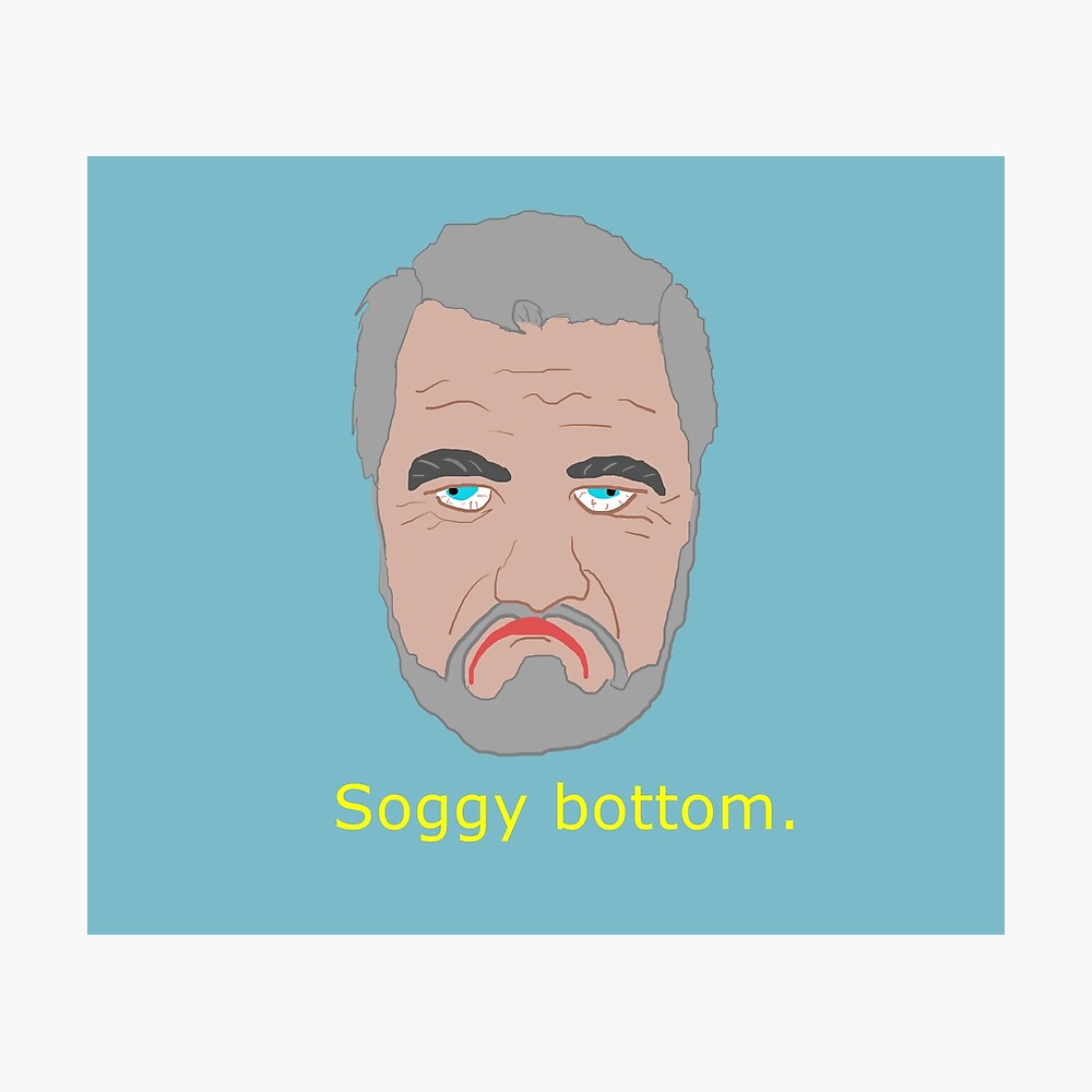 Soggy Bottom Poster By 5ilverx5hadows Redbubble