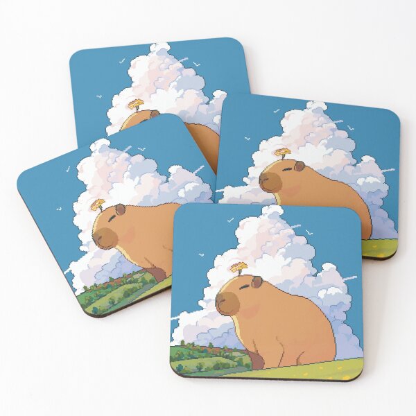 Item preview, Mount capybara designed and sold by paperfinch.
