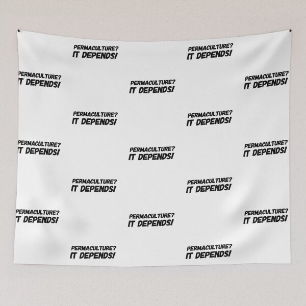Item preview, Permaculture? It Depends! designed and sold by homesteadswag.
