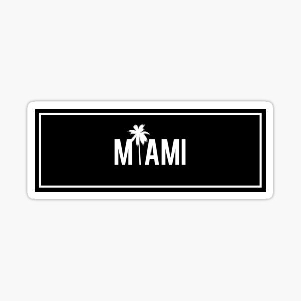 Miami Sticker