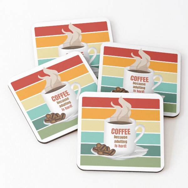 Item preview, Coffee Because Adulting Is Hard designed and sold by Jayzdesigns.